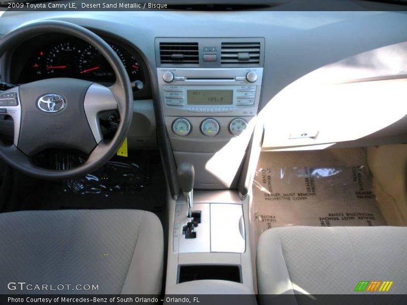 Desert Sand Metallic / Bisque 2009 Toyota Camry LE