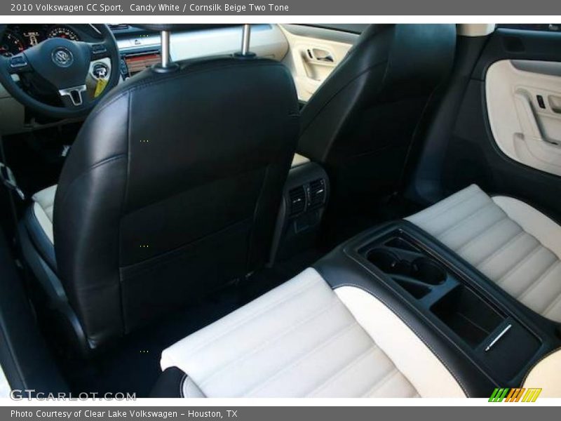 Candy White / Cornsilk Beige Two Tone 2010 Volkswagen CC Sport