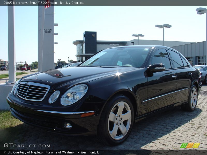 Black / Charcoal 2005 Mercedes-Benz E 500 Sedan