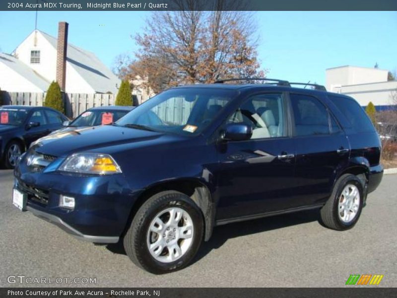 Midnight Blue Pearl / Quartz 2004 Acura MDX Touring