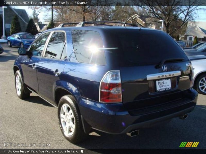 Midnight Blue Pearl / Quartz 2004 Acura MDX Touring