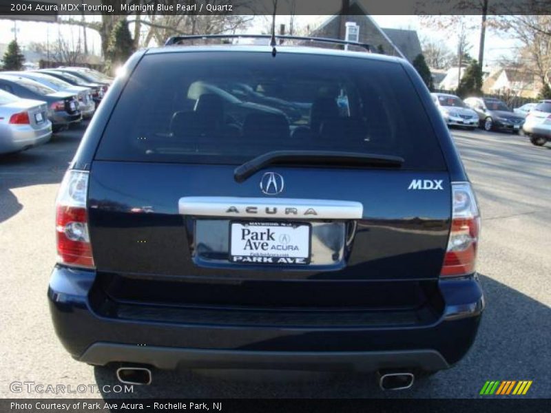 Midnight Blue Pearl / Quartz 2004 Acura MDX Touring