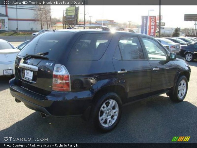 Midnight Blue Pearl / Quartz 2004 Acura MDX Touring