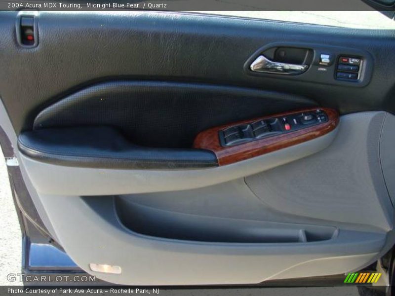 Midnight Blue Pearl / Quartz 2004 Acura MDX Touring