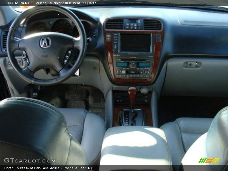 Midnight Blue Pearl / Quartz 2004 Acura MDX Touring