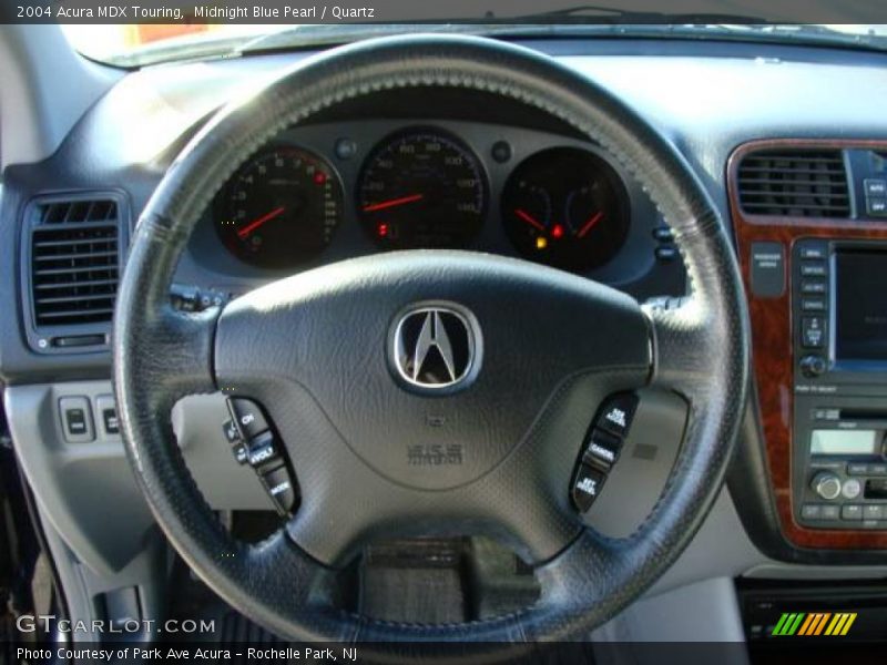 Midnight Blue Pearl / Quartz 2004 Acura MDX Touring