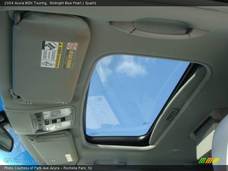 Midnight Blue Pearl / Quartz 2004 Acura MDX Touring