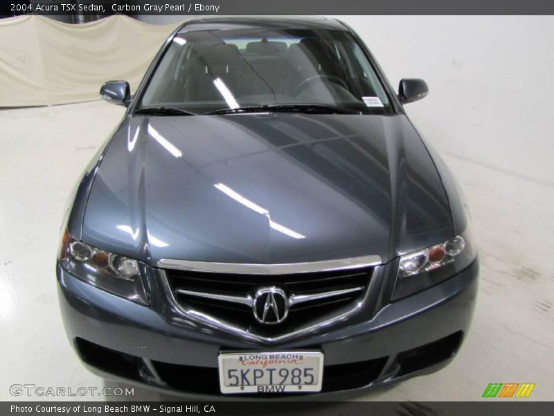 Carbon Gray Pearl / Ebony 2004 Acura TSX Sedan