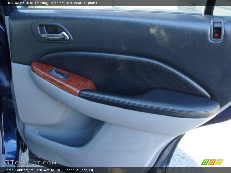 Midnight Blue Pearl / Quartz 2004 Acura MDX Touring