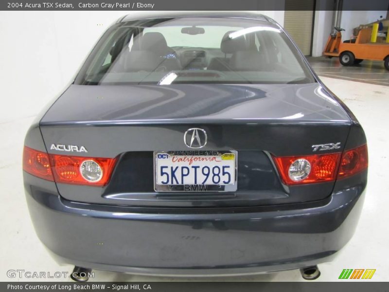 Carbon Gray Pearl / Ebony 2004 Acura TSX Sedan