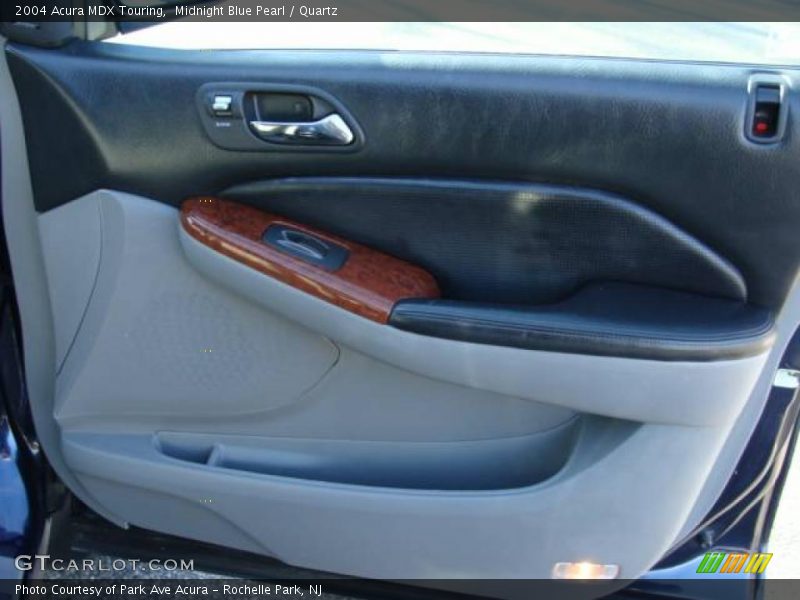 Midnight Blue Pearl / Quartz 2004 Acura MDX Touring