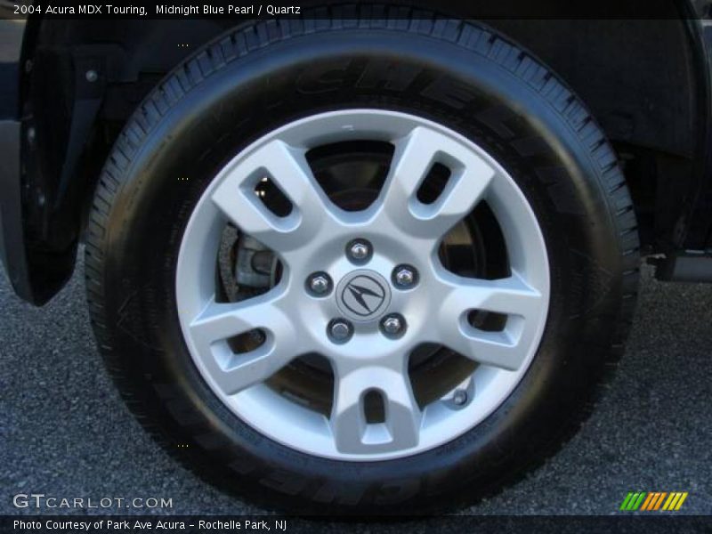 Midnight Blue Pearl / Quartz 2004 Acura MDX Touring