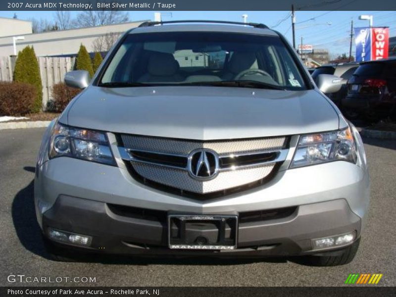 Billet Silver Metallic / Taupe 2007 Acura MDX Technology