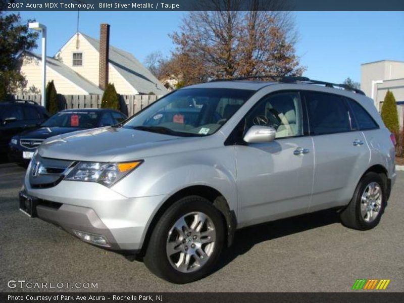 Billet Silver Metallic / Taupe 2007 Acura MDX Technology