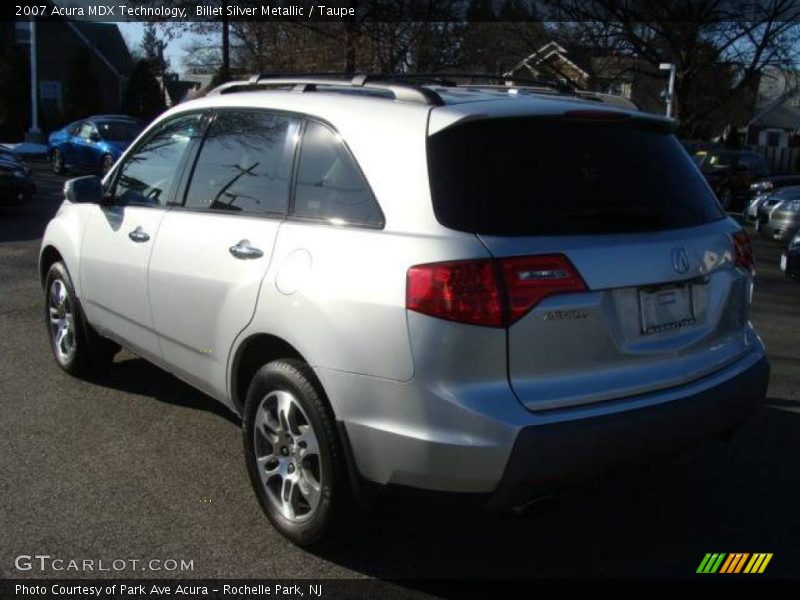 Billet Silver Metallic / Taupe 2007 Acura MDX Technology