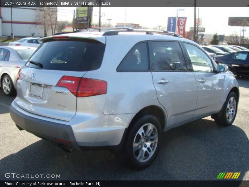 Billet Silver Metallic / Taupe 2007 Acura MDX Technology