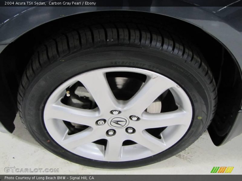 Carbon Gray Pearl / Ebony 2004 Acura TSX Sedan
