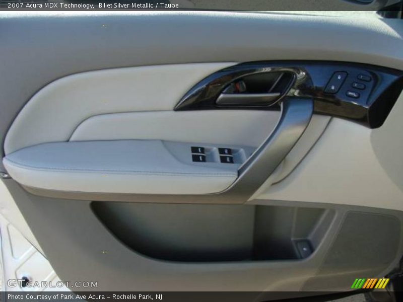 Billet Silver Metallic / Taupe 2007 Acura MDX Technology
