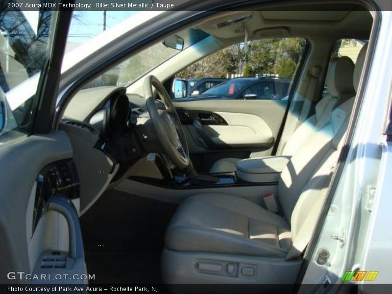 Billet Silver Metallic / Taupe 2007 Acura MDX Technology