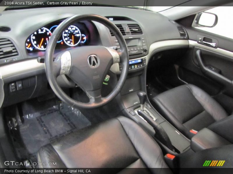 Carbon Gray Pearl / Ebony 2004 Acura TSX Sedan