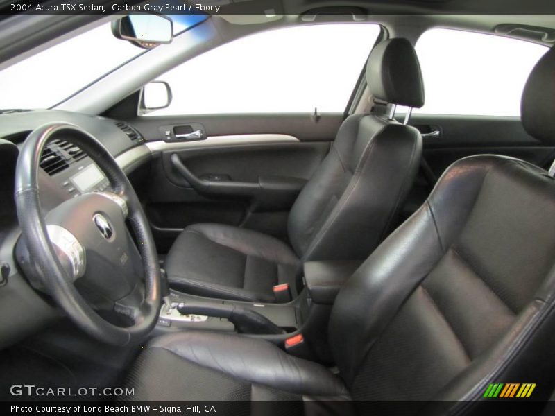 Carbon Gray Pearl / Ebony 2004 Acura TSX Sedan