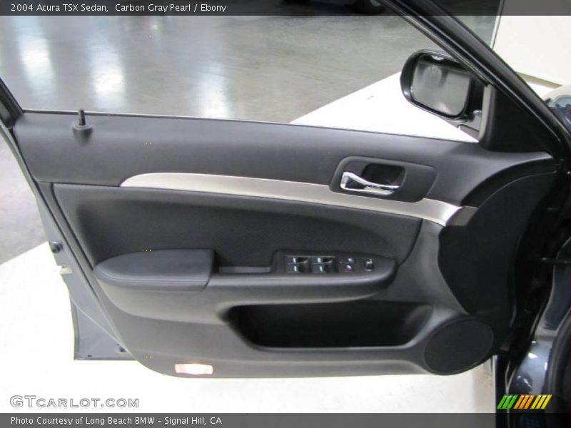 Carbon Gray Pearl / Ebony 2004 Acura TSX Sedan