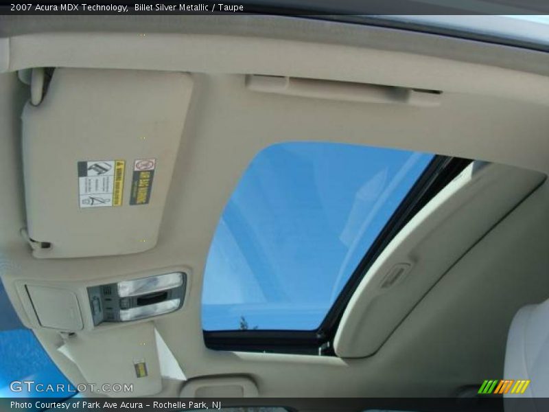 Billet Silver Metallic / Taupe 2007 Acura MDX Technology