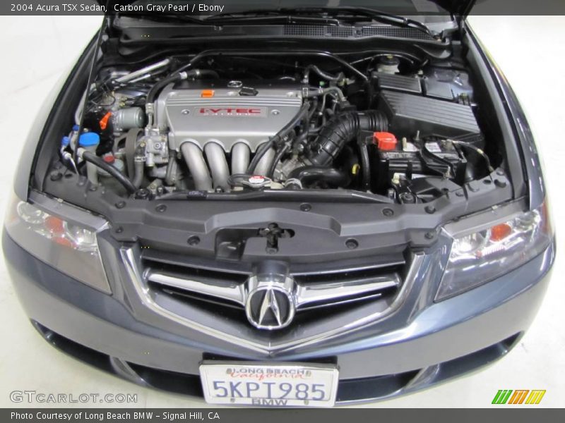 Carbon Gray Pearl / Ebony 2004 Acura TSX Sedan