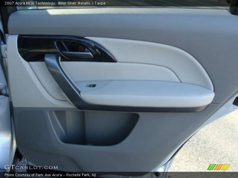 Billet Silver Metallic / Taupe 2007 Acura MDX Technology