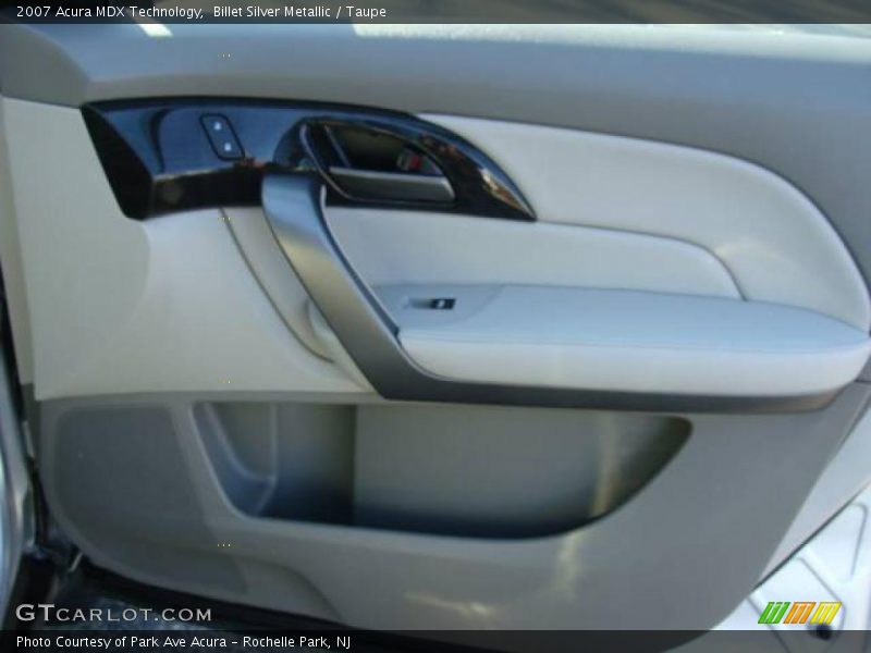Billet Silver Metallic / Taupe 2007 Acura MDX Technology