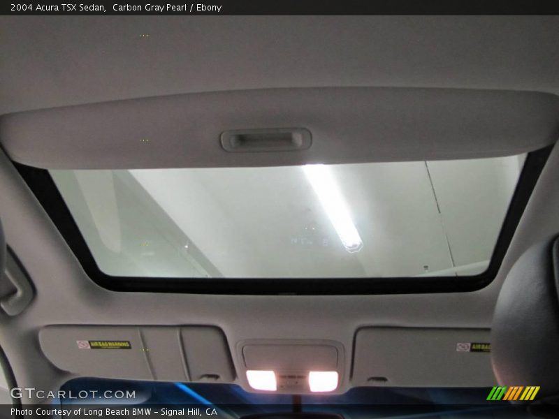 Carbon Gray Pearl / Ebony 2004 Acura TSX Sedan