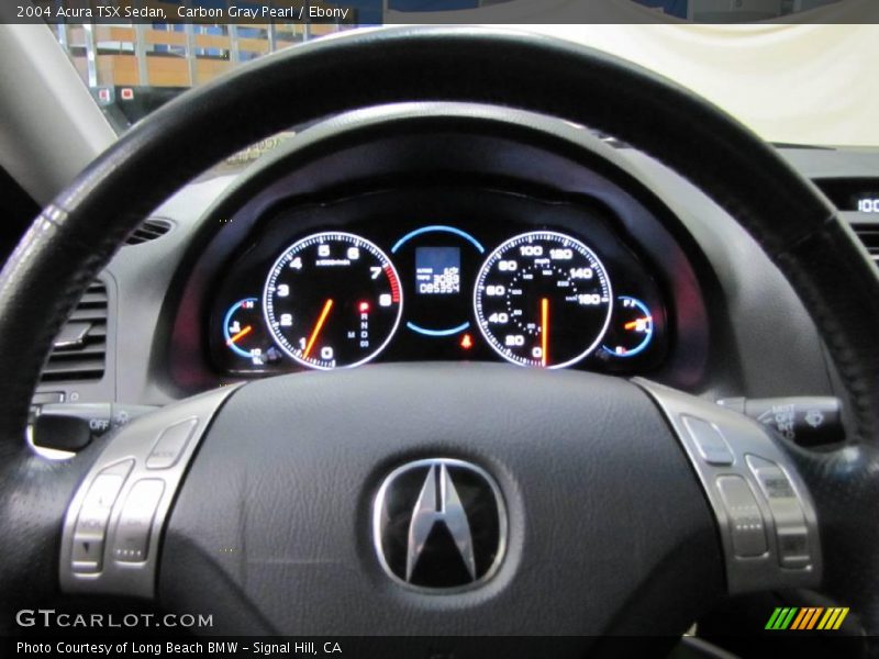 Carbon Gray Pearl / Ebony 2004 Acura TSX Sedan