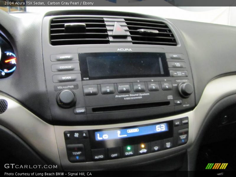 Carbon Gray Pearl / Ebony 2004 Acura TSX Sedan