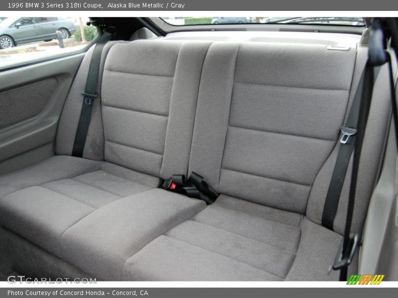 Alaska Blue Metallic / Gray 1996 BMW 3 Series 318ti Coupe