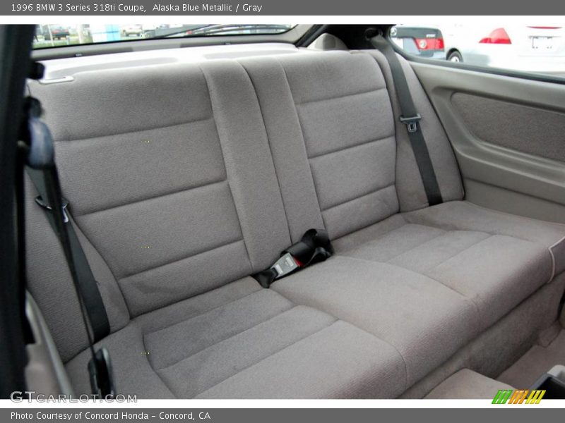 Alaska Blue Metallic / Gray 1996 BMW 3 Series 318ti Coupe