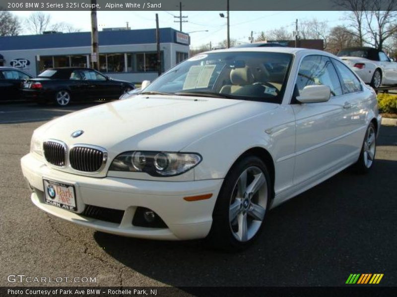 Alpine White / Sand 2006 BMW 3 Series 325i Coupe