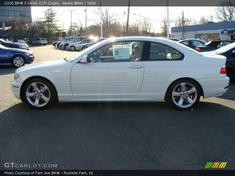 Alpine White / Sand 2006 BMW 3 Series 325i Coupe