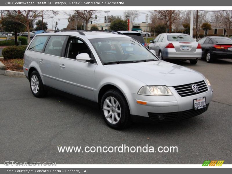 Reflex Silver Metallic / Anthracite 2004 Volkswagen Passat GLS Wagon