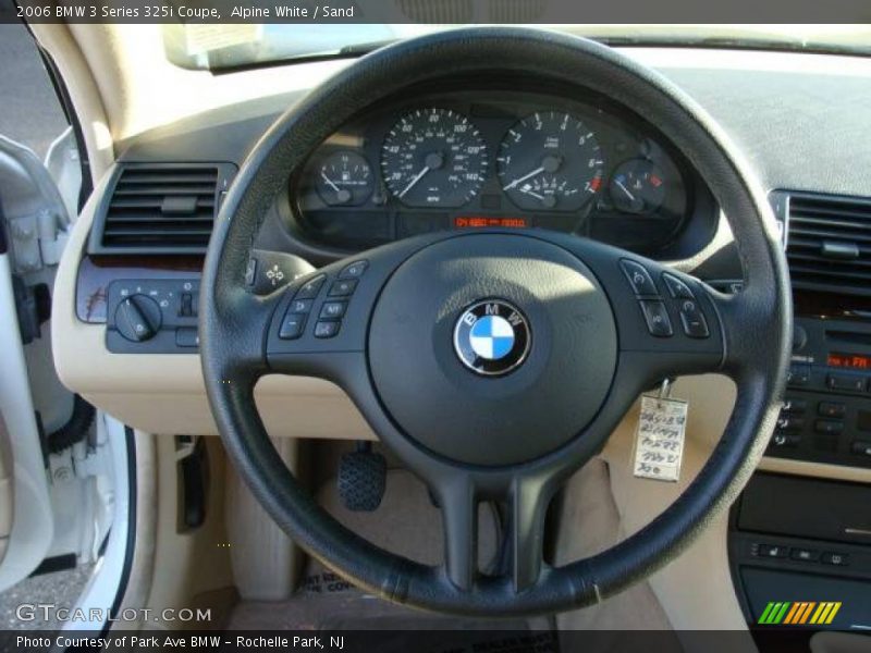 Alpine White / Sand 2006 BMW 3 Series 325i Coupe