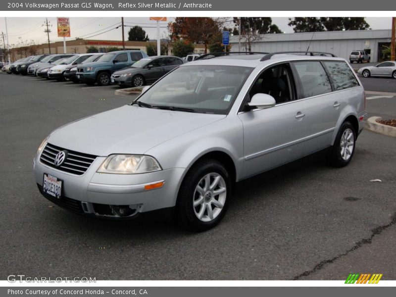 Reflex Silver Metallic / Anthracite 2004 Volkswagen Passat GLS Wagon