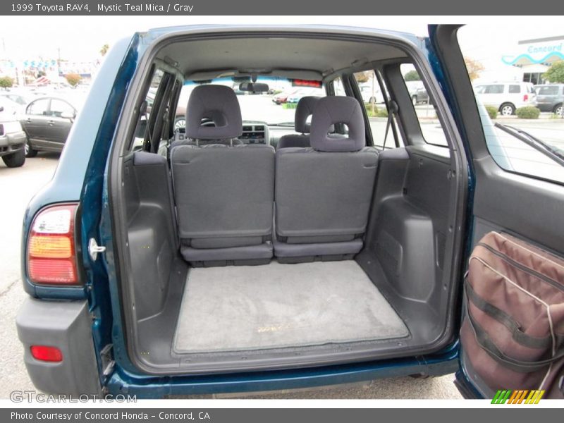 Mystic Teal Mica / Gray 1999 Toyota RAV4