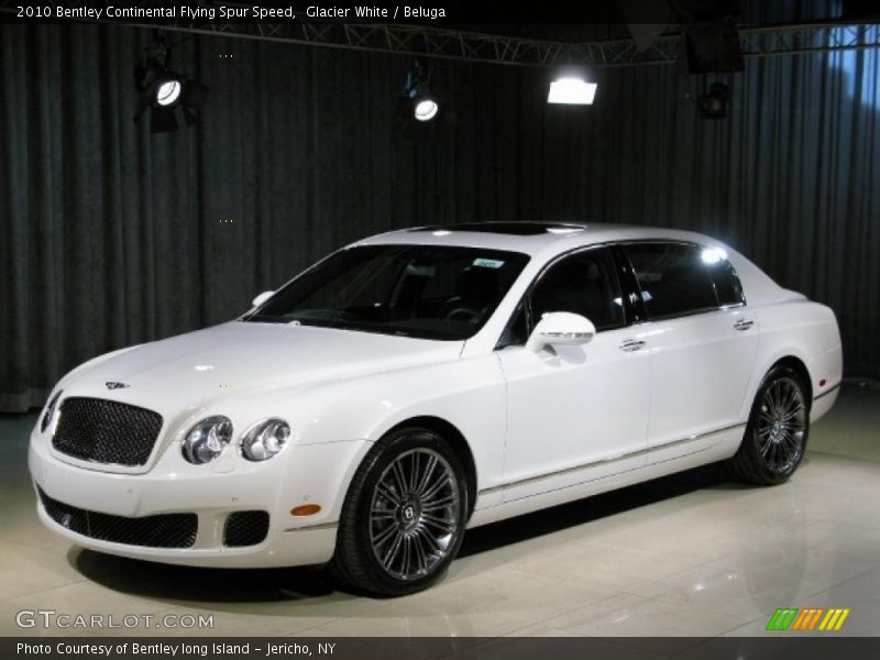Glacier White / Beluga 2010 Bentley Continental Flying Spur Speed