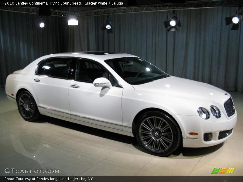 Glacier White / Beluga 2010 Bentley Continental Flying Spur Speed
