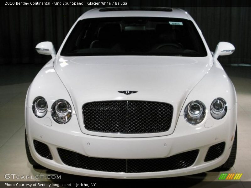 Glacier White / Beluga 2010 Bentley Continental Flying Spur Speed