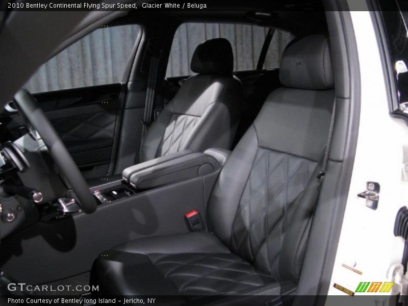 Glacier White / Beluga 2010 Bentley Continental Flying Spur Speed