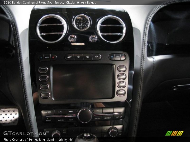 Glacier White / Beluga 2010 Bentley Continental Flying Spur Speed