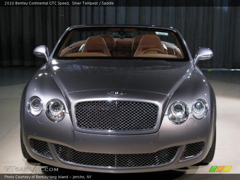 Silver Tempest / Saddle 2010 Bentley Continental GTC Speed