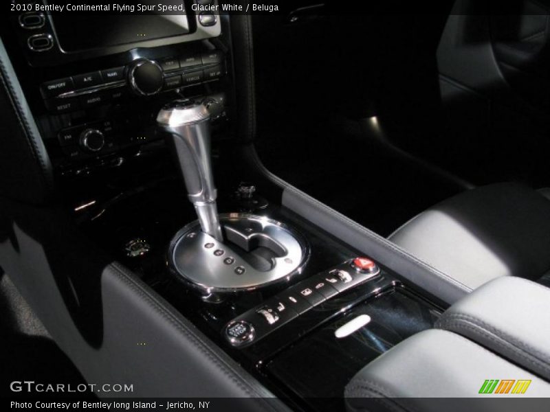 Glacier White / Beluga 2010 Bentley Continental Flying Spur Speed