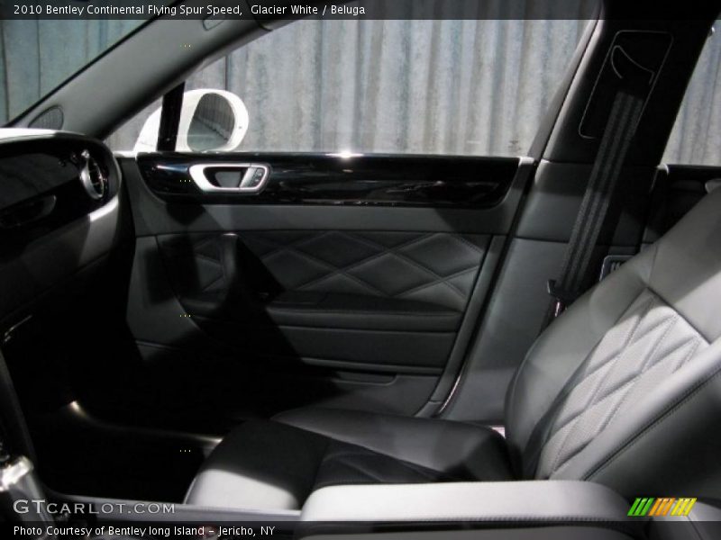 Glacier White / Beluga 2010 Bentley Continental Flying Spur Speed