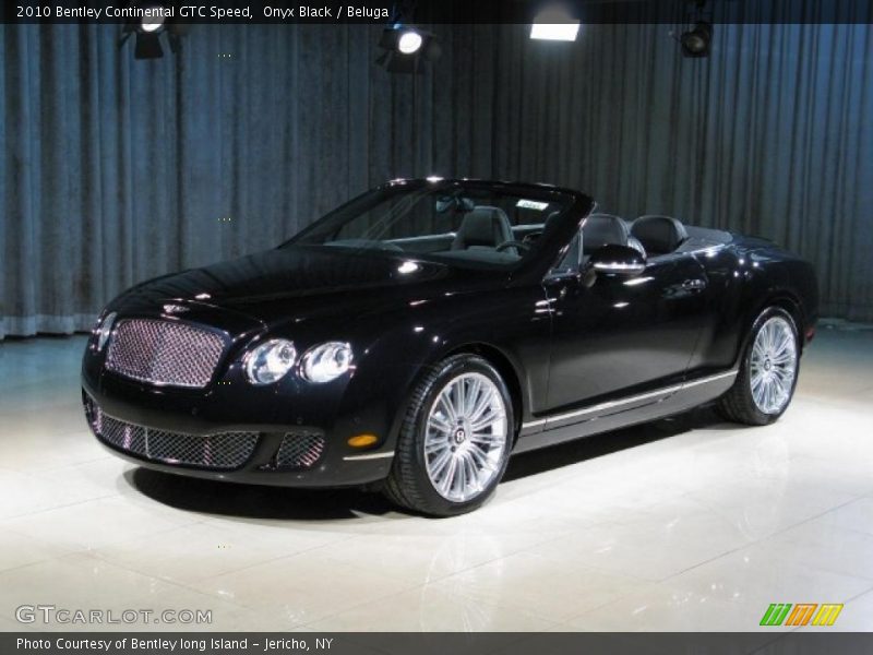 Onyx Black / Beluga 2010 Bentley Continental GTC Speed